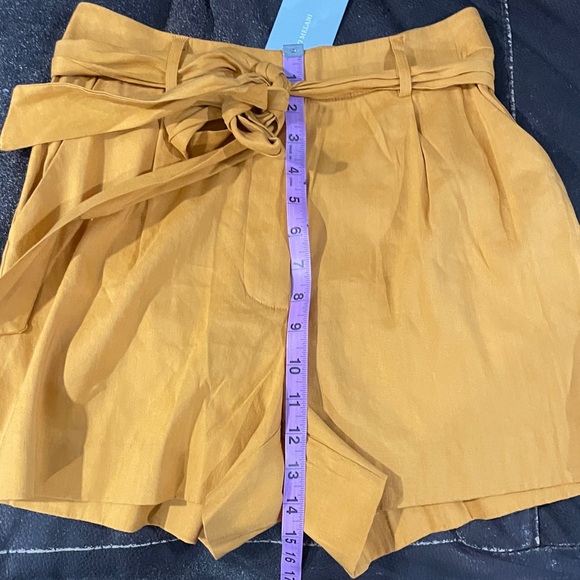 Antonio Melani Amee Linen Shorts Belted High Rise Size 2 - Picture 8 of 8